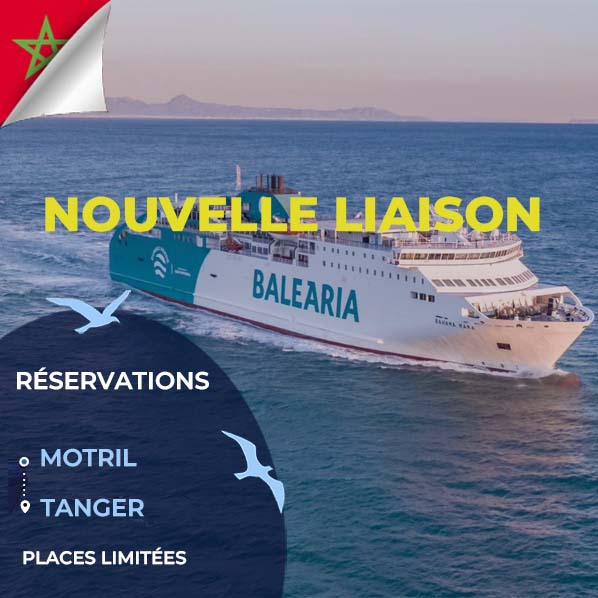 découvrez les traversées marseille-tanger : consultez les horaires et tarifs pour planifier votre voyage en toute sérénité. profitez d'une liaison maritime riche en histoire et en paysages entre la france et le maroc.
